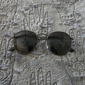 Classic Black Round Gothic Sunglasses